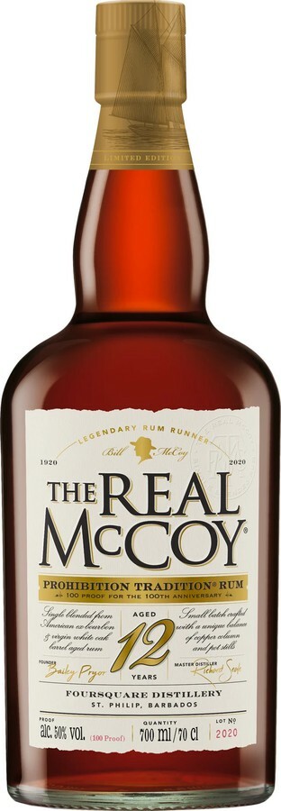 The Real McCoy Edition 2020 Prohibition Tradition 100th Anniversary 12yo 50% 700ml
