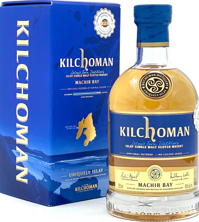 Kilchoman Machir Bay Collaborative Vatting The Whisky Shop 95% Bourbon 5% Sherry 46% 750ml