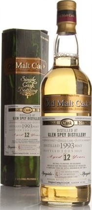 Glen Spey 1993 DL Old Malt Cask Refill Hogshead 1984 50% 700ml