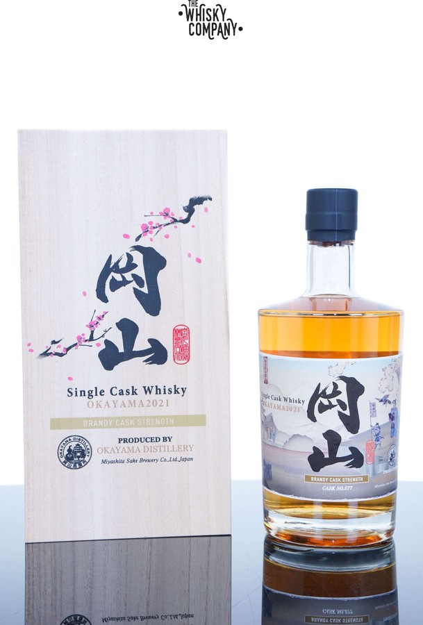 Okayama Single Cask Whisky Brandy Cask Strength 577 60% 700ml