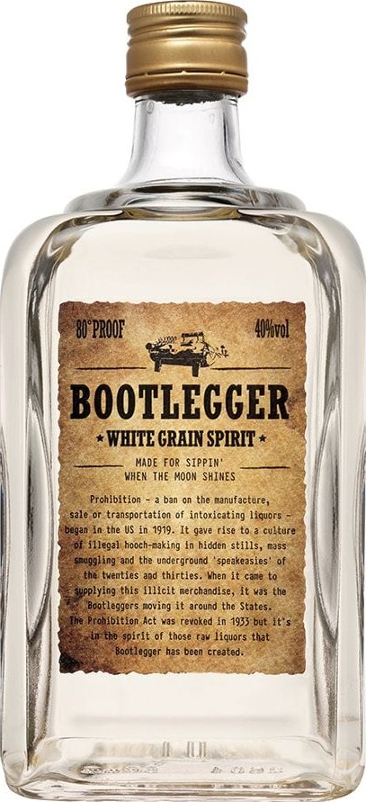 Bootlegger White Grain Spirit 40% 700ml