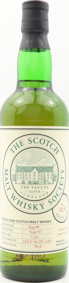 Old Pulteney 1990 SMWS 52.9 A little water and it sparkles 52.9 65.3% 700ml