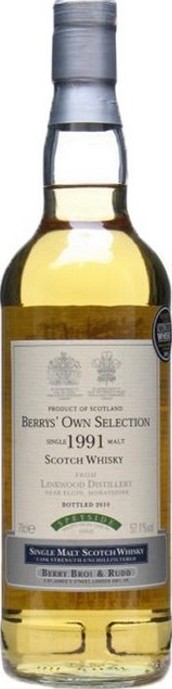 Linkwood 1991 BR Berrys Own Selection 10342 57.1% 700ml