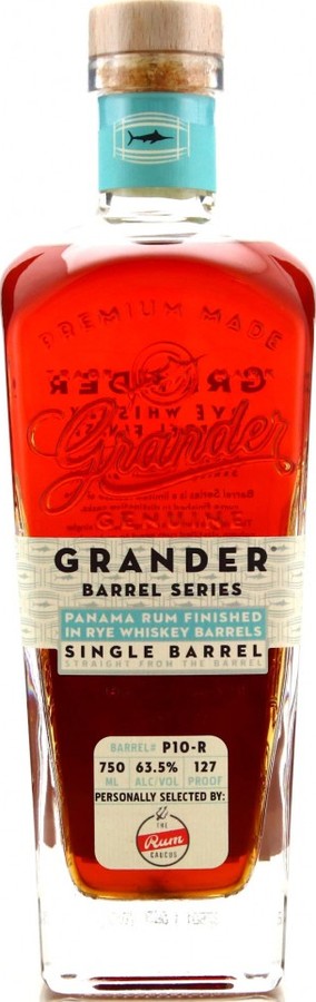 Grander Ingenio San Carlos Panama Single Barrel Rye Whisky Finish 63.5% 750ml