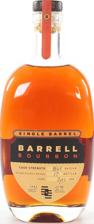 Barrell Bourbon 8yo Single Barrel 9E64 58.75% 750ml