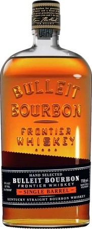 Bulleit Bourbon Frontier Whisky Single Barrel Liquor World Private Collection 52% 750ml