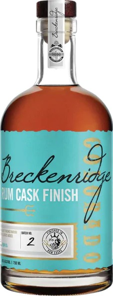 Breckenridge Blended Bourbon Whisky Rum Cask Finish Finished in rum barrels 45% 750ml