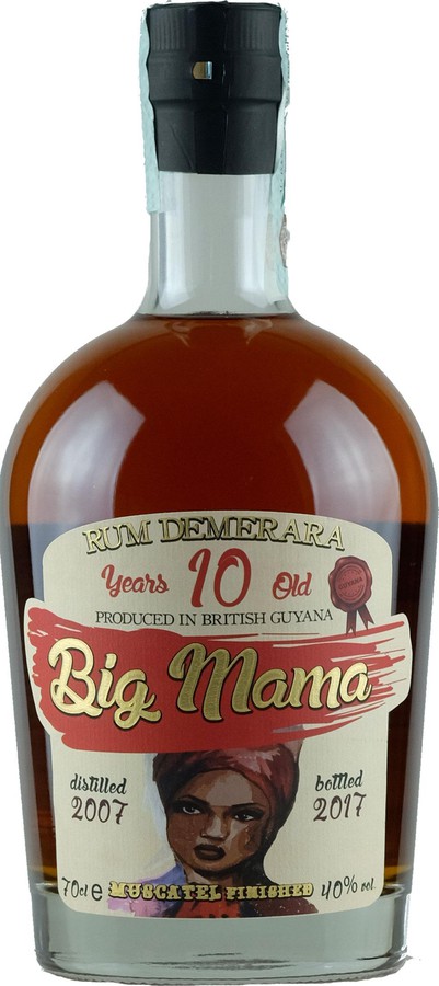 Big Mama 2007 Demerara Muscatel Finished 10yo 40% 700ml