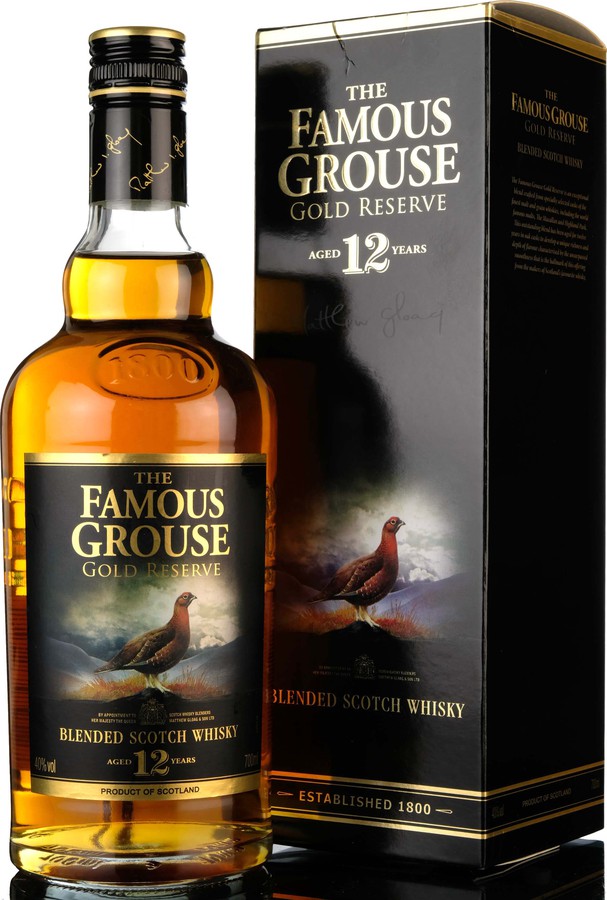 The Famous Grouse 12yo Gold Reserve Exceptional Scotch Whisky 40% 700ml