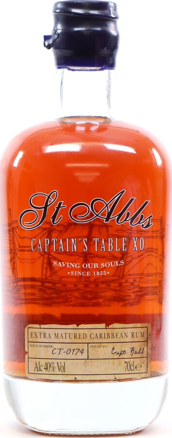 St Abbs Captain's Table Extra Matured Caribbean 40% 700ml