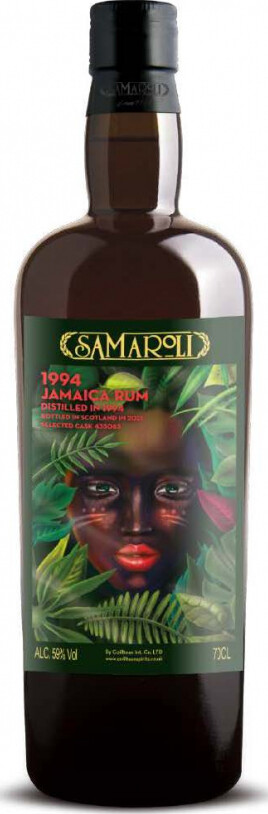 Samaroli 1994 Jamaica Cask No.134 59% 700ml