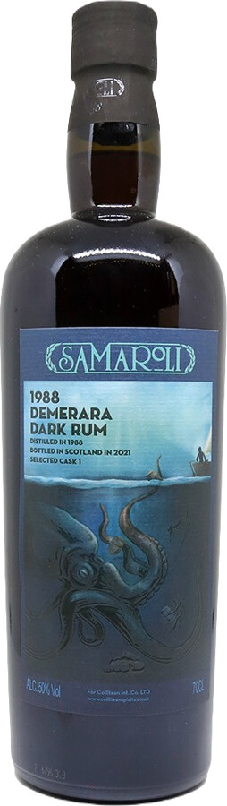 Samaroli 1988 Demerara Dark Cask N.1 50% 700ml