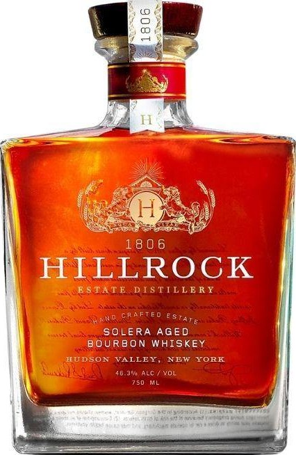 Hillrock Solera Aged Bourbon Whisky Napa Cabernet Cask Finish 46.3% 750ml