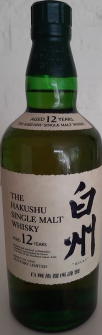 Hakushu 12yo Suntory Single Malt Whisky 43.3% 700ml