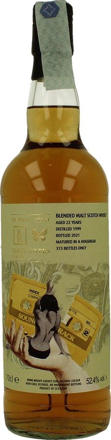 Blended Malt Scotch Whisky 1999 TWA Joined bottling with Three Rivers Hogshead 52.4% 700ml