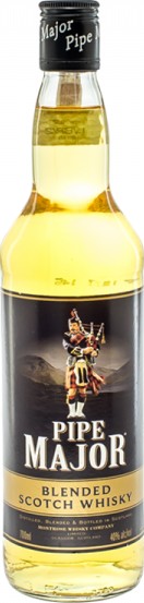 Pipe Major Blended Scotch Whisky MWCL 40% 700ml