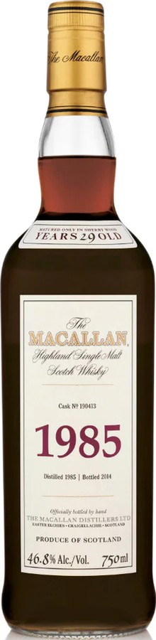 Macallan 1985 Fine & Rare Sherry Wood 46.8% 750ml