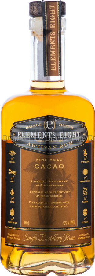 Elements 8 Cacao Small Batch of St.Lucia 40% 700ml