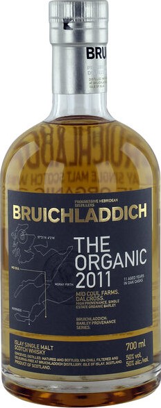 Bruichladdich 2011 The Organic 50% 700ml