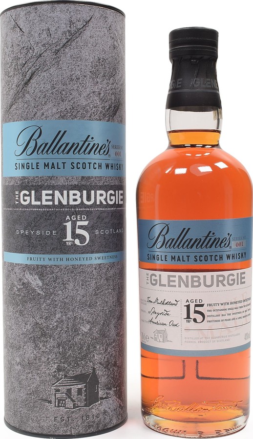 Glenburgie 15yo Ballantine's Series No. 001 American Oak Casks 40% 700ml