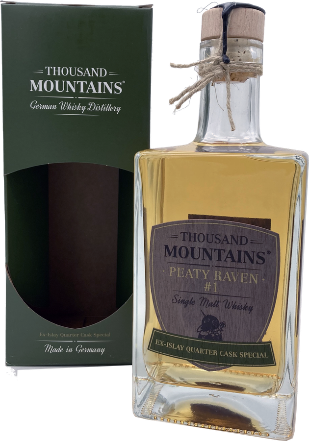 Thousand Mountains Peaty Raven #1 Finished in Ex-Islay Quarter Casks 57.9% 700ml