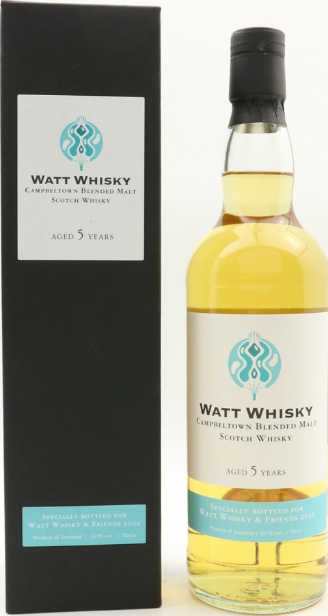Campbeltown Blended Malt 2017 CWCL Watt Whisky Barrel Watt Whisky & Friends 2022 57.1% 700ml