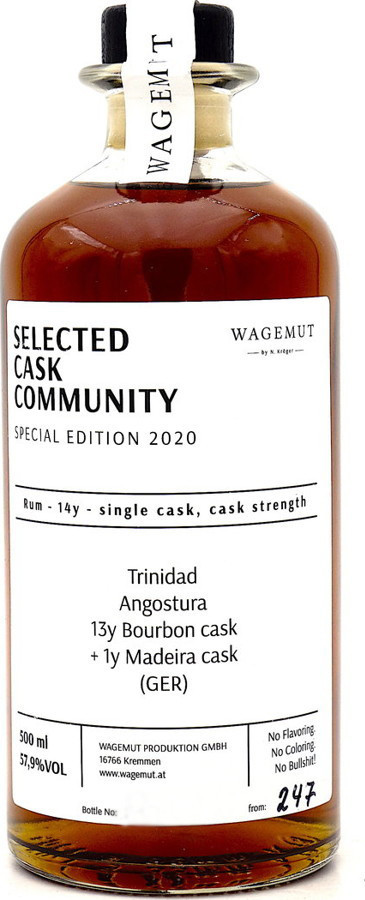 Wagemut 2006 Selected Cask Community SE 2020 57.9% 500ml