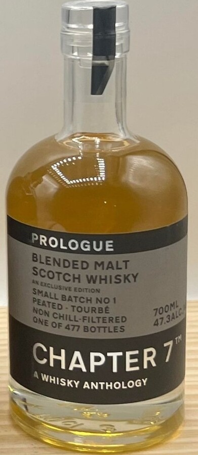 Blended Malt Scotch Whisky Prologue Small Batch No 1 Chapter 7 47.3% 700ml