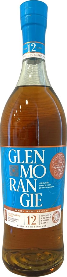 Glenmorangie 12yo Barrel Select Release Bourbon & Sherry with Amontillado finish The Whisky Club Australia 46% 700ml
