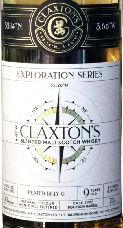 Blended Malt Scotch Whisky 2013 Cl Exploration Series Bourbon Barrel 50% 700ml