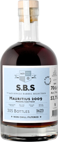 S.B.S. 2009 Mauritius 14yo 53.7% 700ml