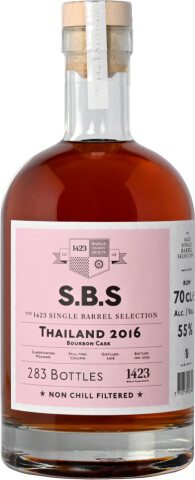 S.B.S. 2016 Thailand 7yo 55% 700ml