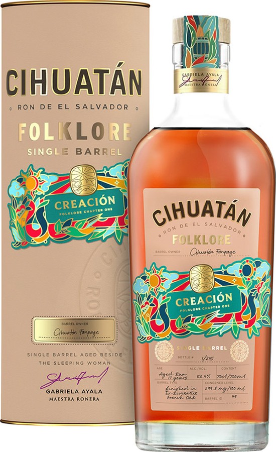 Cihuatan Folklore Creacion Cihuatan Fanpage 17yo 53.4% 700ml