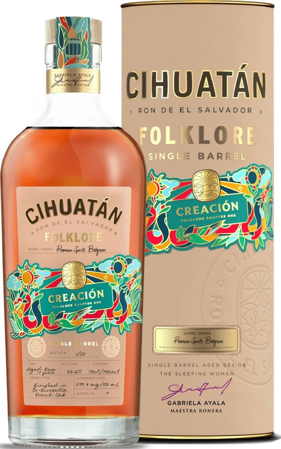 Cihuatan Folklore Creacion Premium Spirits Belgium 17yo 53.6% 700ml