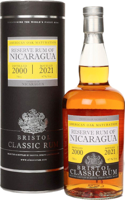 Bristol Classic Rum 2000 Nicaragua 47% 700ml