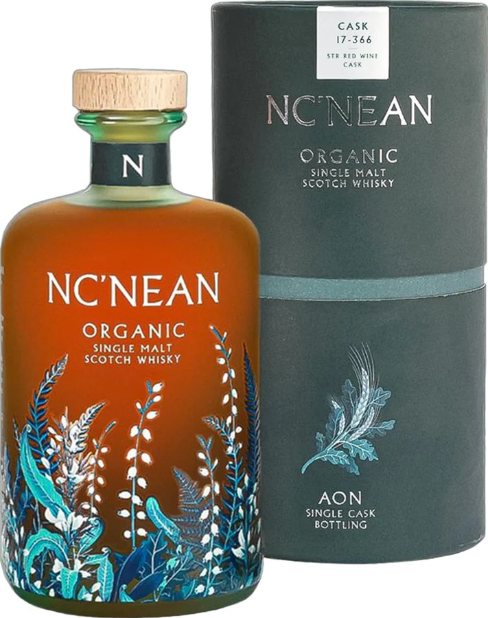 Nc'nean 2017 Aon 1st fill STR red wine selected Independent Scottish retailers 51.4% 700ml
