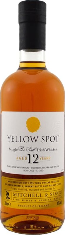 Yellow Spot 12yo Bourbon Sherry & Malaga Mitchell & Son 46% 700ml
