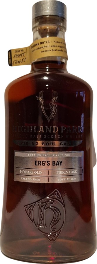 Highland Park 14yo Viking Soul Cask Firkin Erg's Bay 57% 700ml