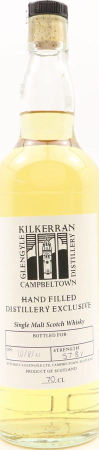 Kilkerran Hand Filled Distillery Exclusive 57.8% 700ml