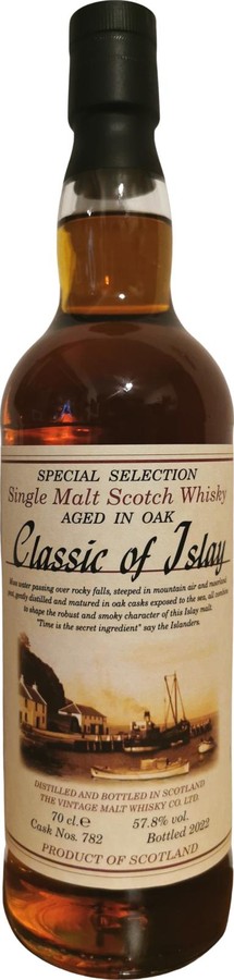 Classic of Islay Vintage 2022 JW Sherry Whiskyhort 57.8% 700ml