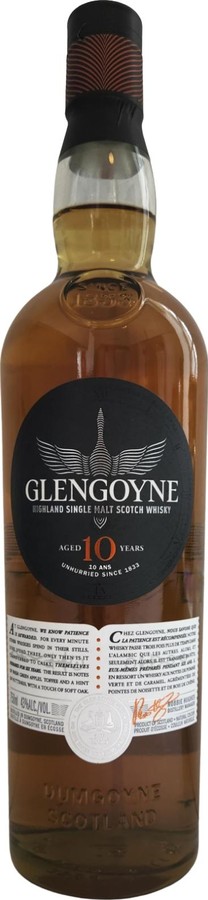 Glengoyne 10yo Bourbon Sherry 43% 750ml