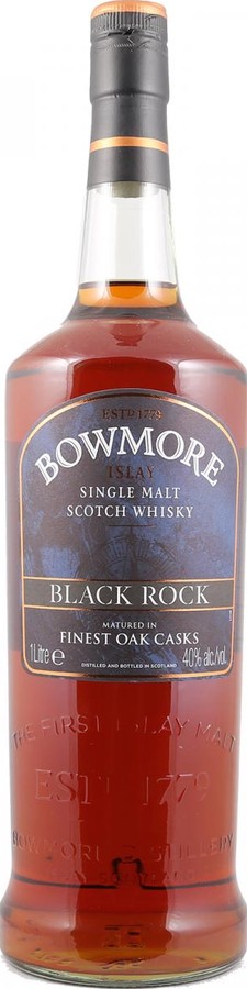 Bowmore Black Rock Predominately Ex-Spanish Sherry 40% 1000ml