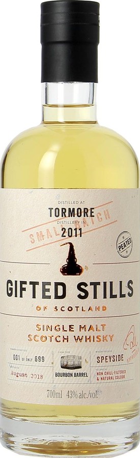 Tormore 2011 JB Gifted Stills Bourbon Barrel 43% 700ml