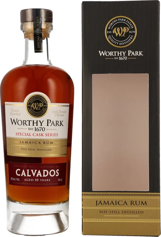 Worthy Park 2012 Jamaica Calvados Finish Special Cask Series 10yo 45% 700ml