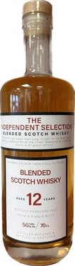 Blended Scotch Whisky 12yo SCC The Independent Selection Butt 50% 700ml