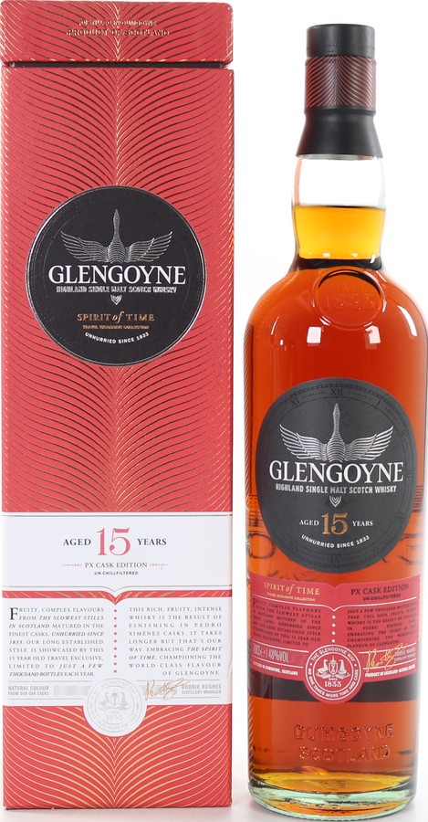 Glengoyne 15yo PX Cask Edition PX finish Travel Retail Exclusive 48% 700ml