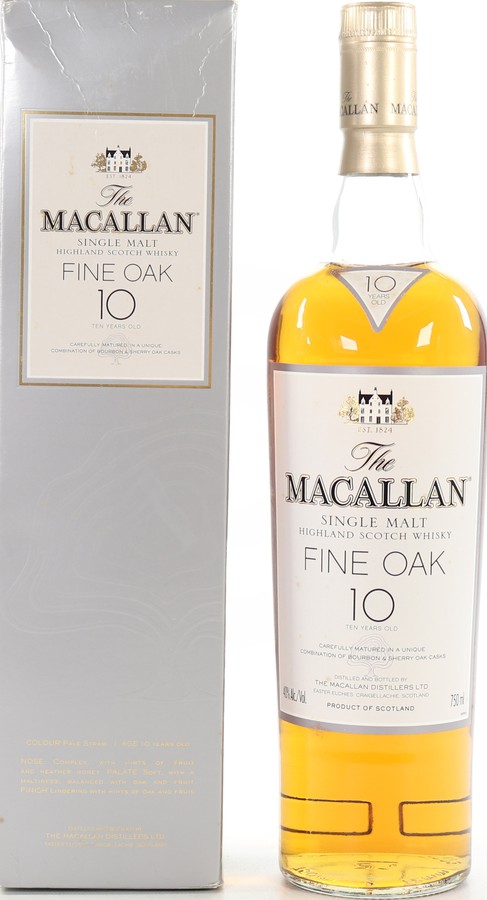 Macallan 10yo Fine Oak 40% 750ml