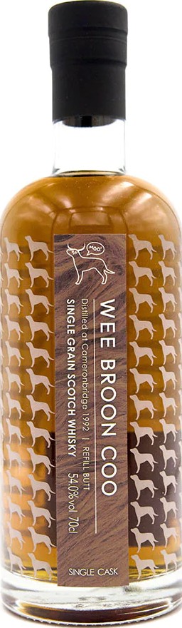 Cameronbridge 1992 LBDS Wee Broon Coo Refill Sherry Butt 54% 700ml