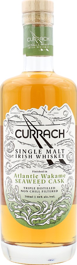 Currach Atlantic Wakame Seaweed Cask Finished in Atlantic Wakame Seaweed Wood 46% 700ml