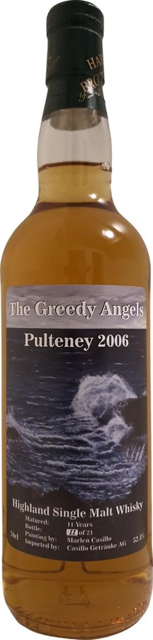 Old Pulteney 2006 CG The Greedy Angels 52.4% 700ml